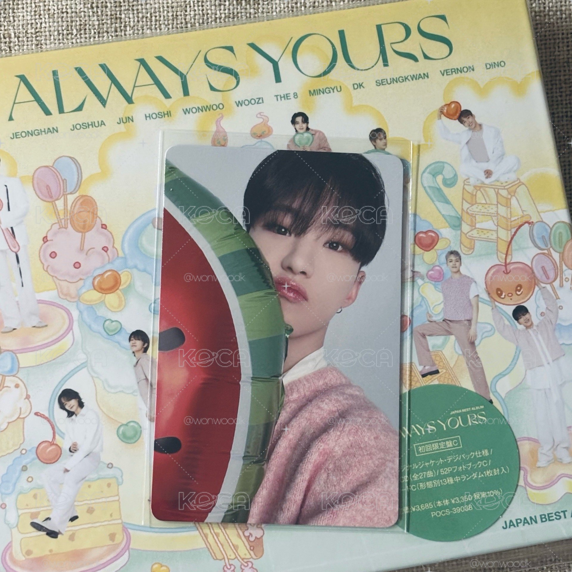 ALWAYS YOURS C盤榮全專 現貨