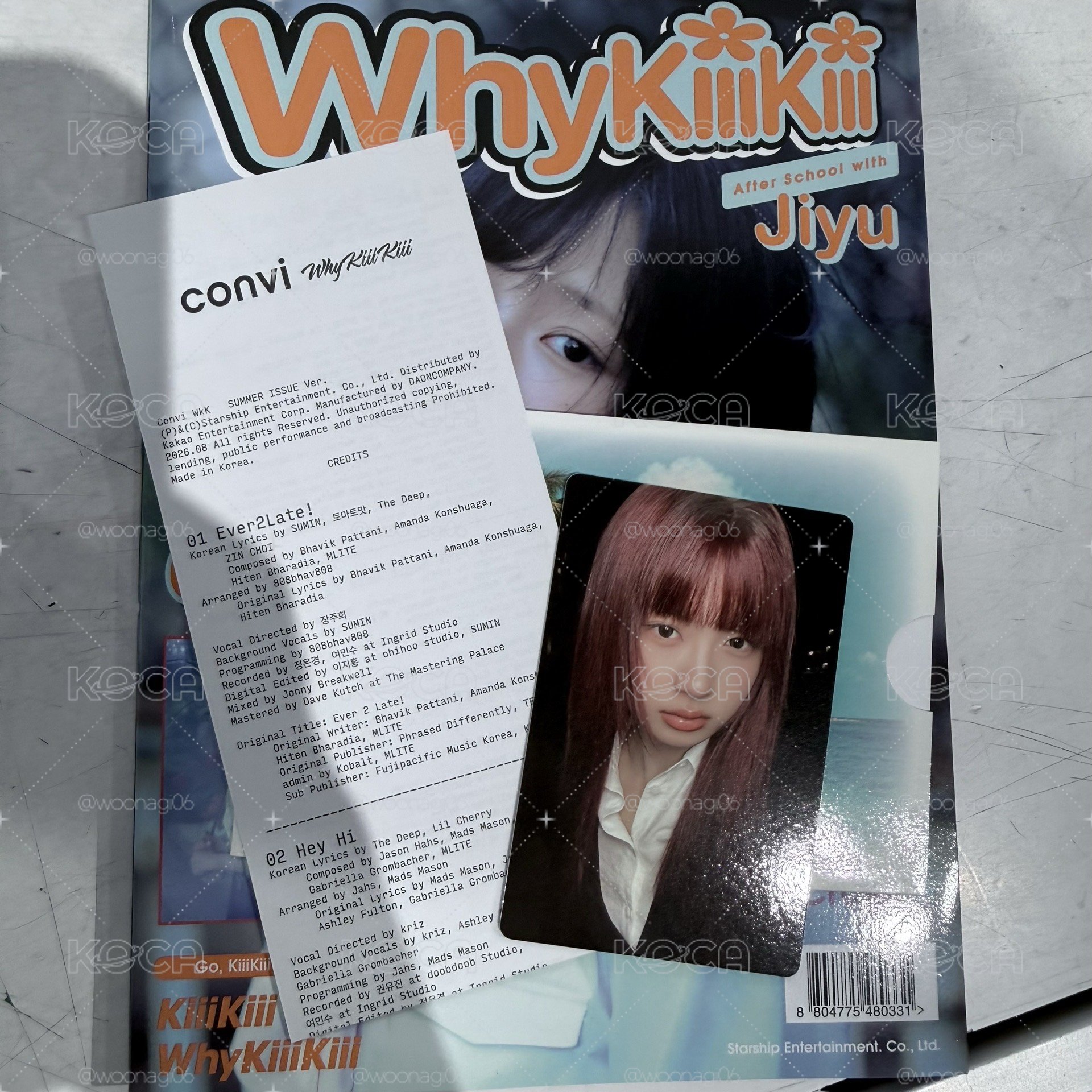 Jiyu單封+kya專卡
