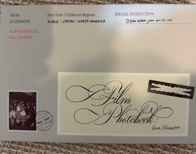 FLIM PHOTOBOOK : Dear, FEARNOT