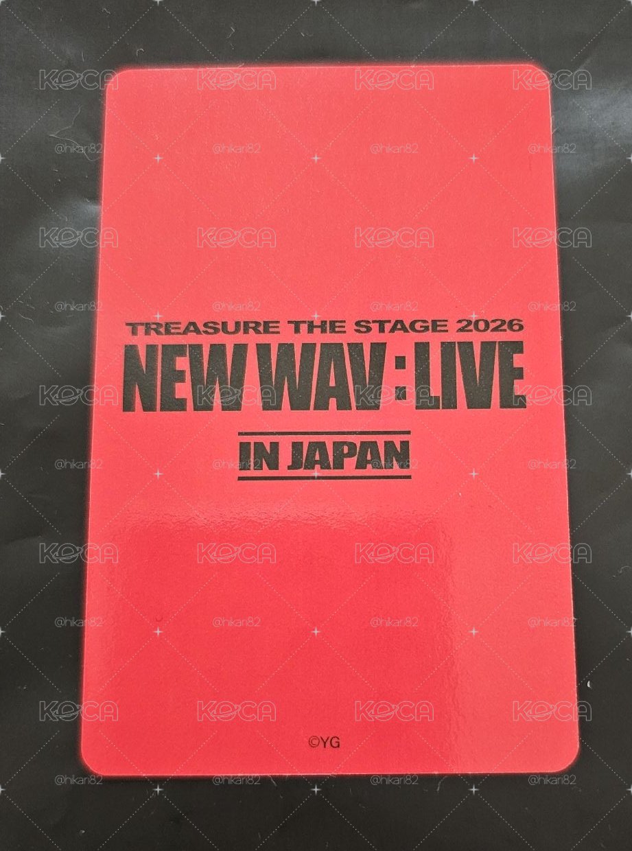 TREASURE THE STAGE 2026 NEW WAV : LIVE IN JAPAN 🦔