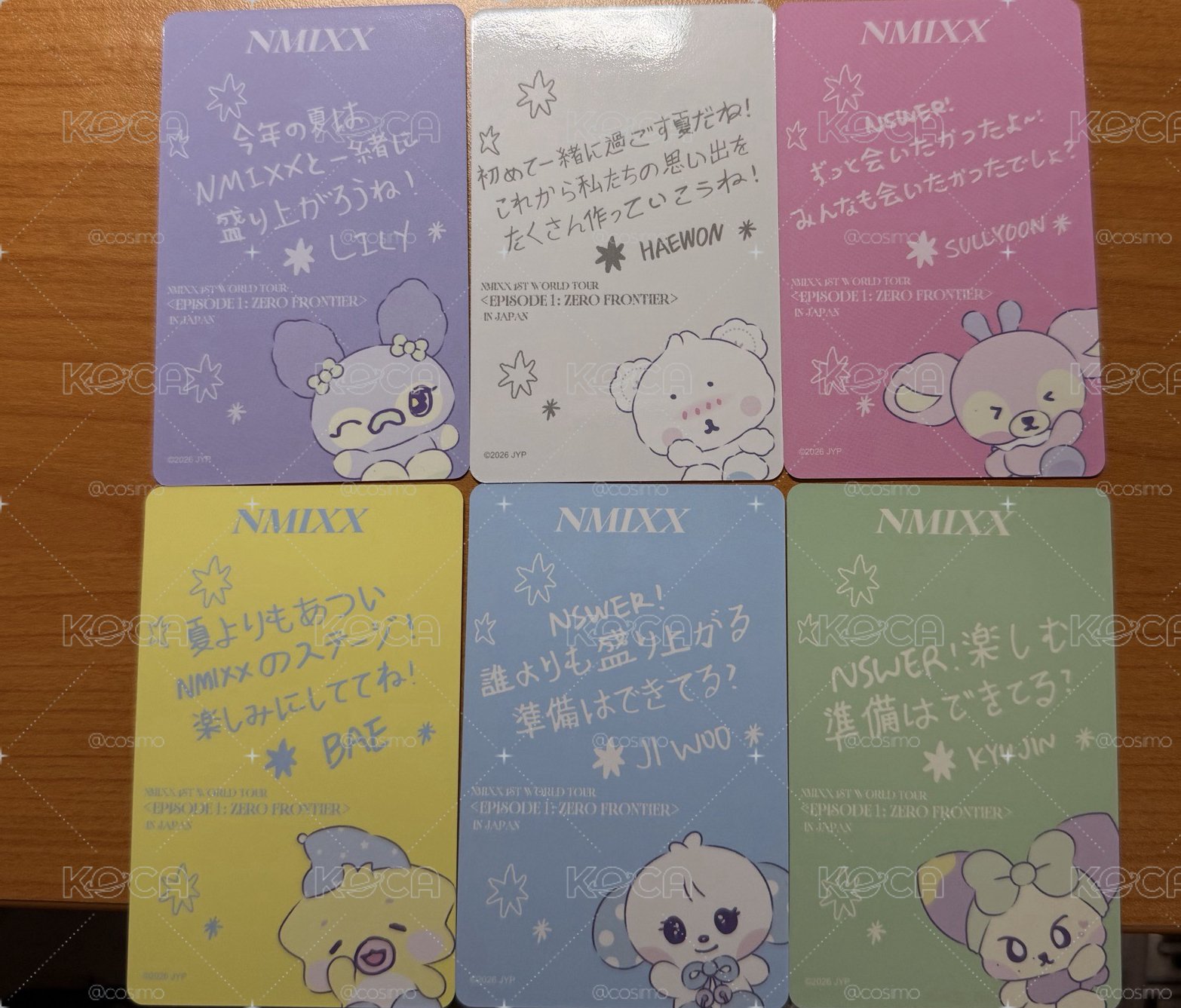 NMIXX 日本演唱會周邊滿額卡（線上）