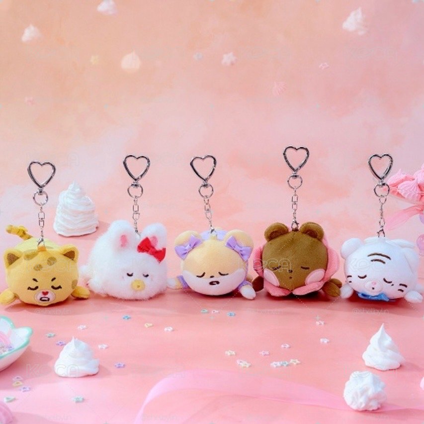 【預購免二補】ILLIT Stress Ball Keyring 壓力球趴娃吊飾