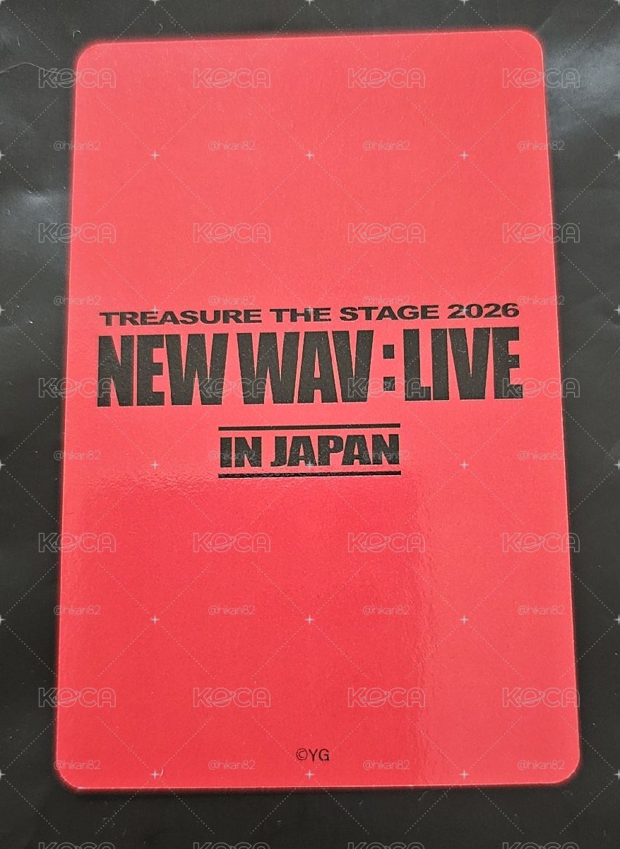 TREASURE THE STAGE 2026 NEW WAV : LIVE IN JAPAN🐯