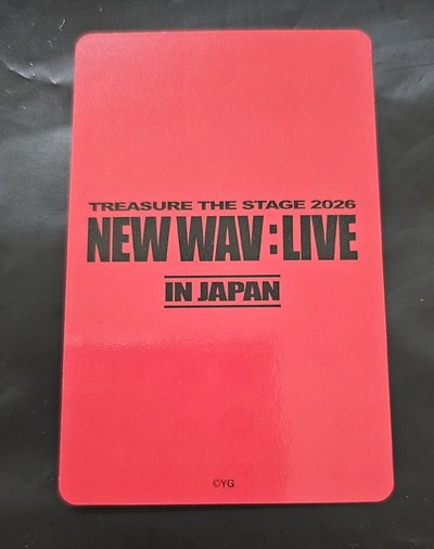 TREASURE THE STAGE 2026 NEW WAV : LIVE IN JAPAN🐨