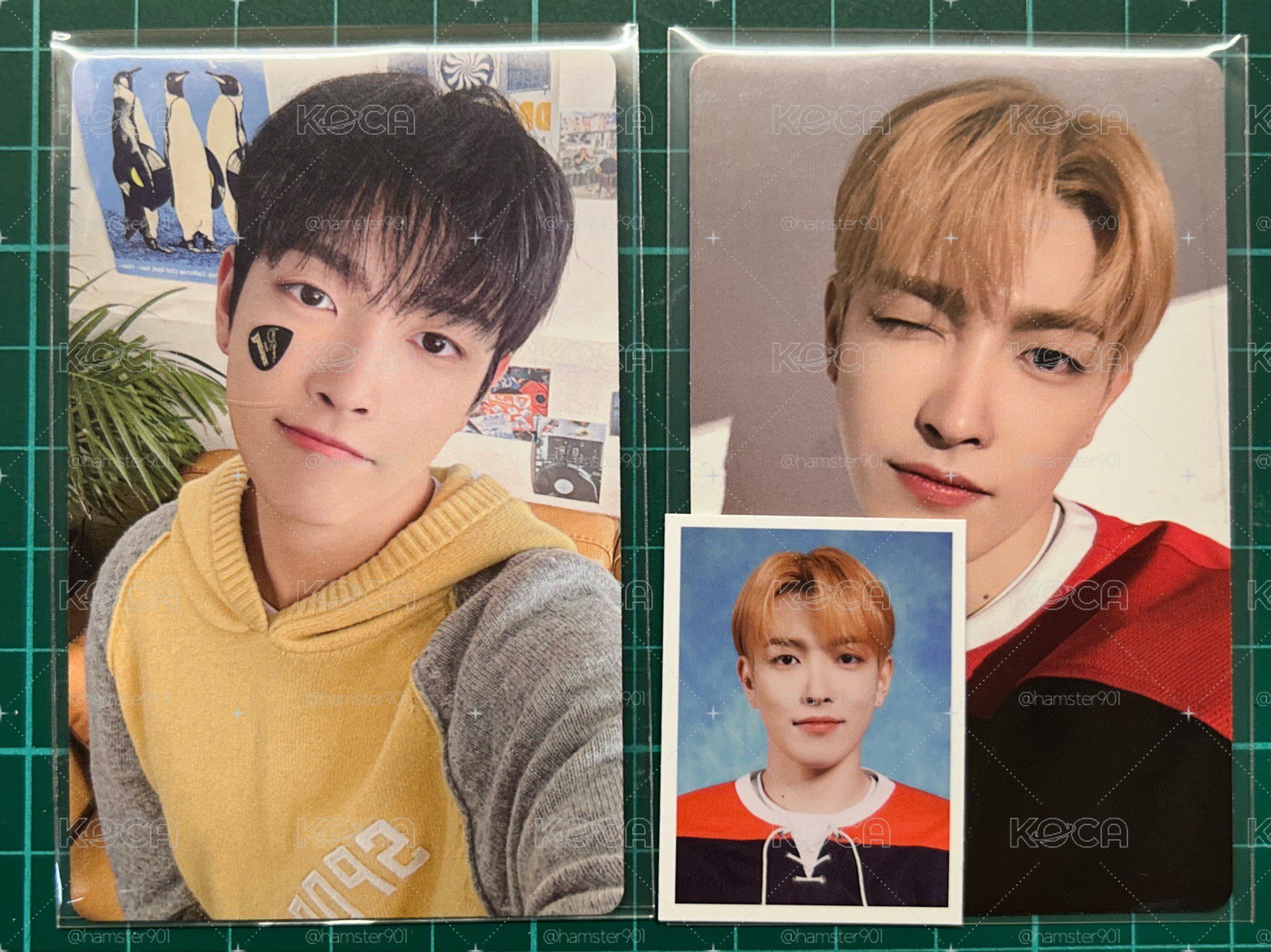 ATEEZ 弘中小卡*2