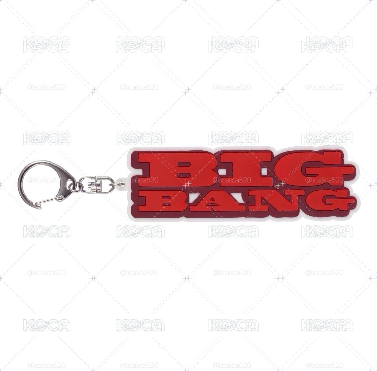 BIGBANG 2 2026 GOODS vol.2 鑰匙圈吊飾 鑰匙圈紅