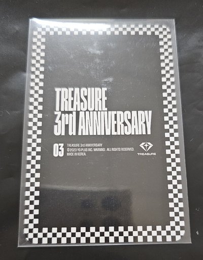 TREASURE 3rd ANNIVERSARY MAGAZINE 🐶