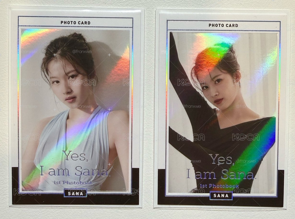 Yes I am Sana White & Black ver. 寫真集 紗寫真全套
