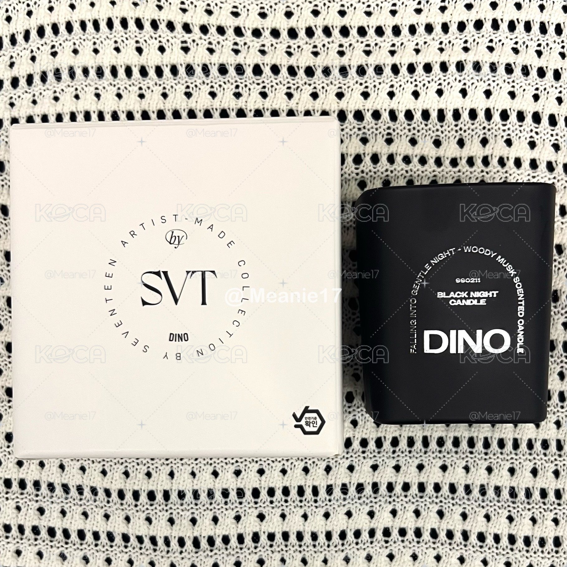 SEVENTEEN｜李燦 Dino 自製周邊｜香氛蠟燭