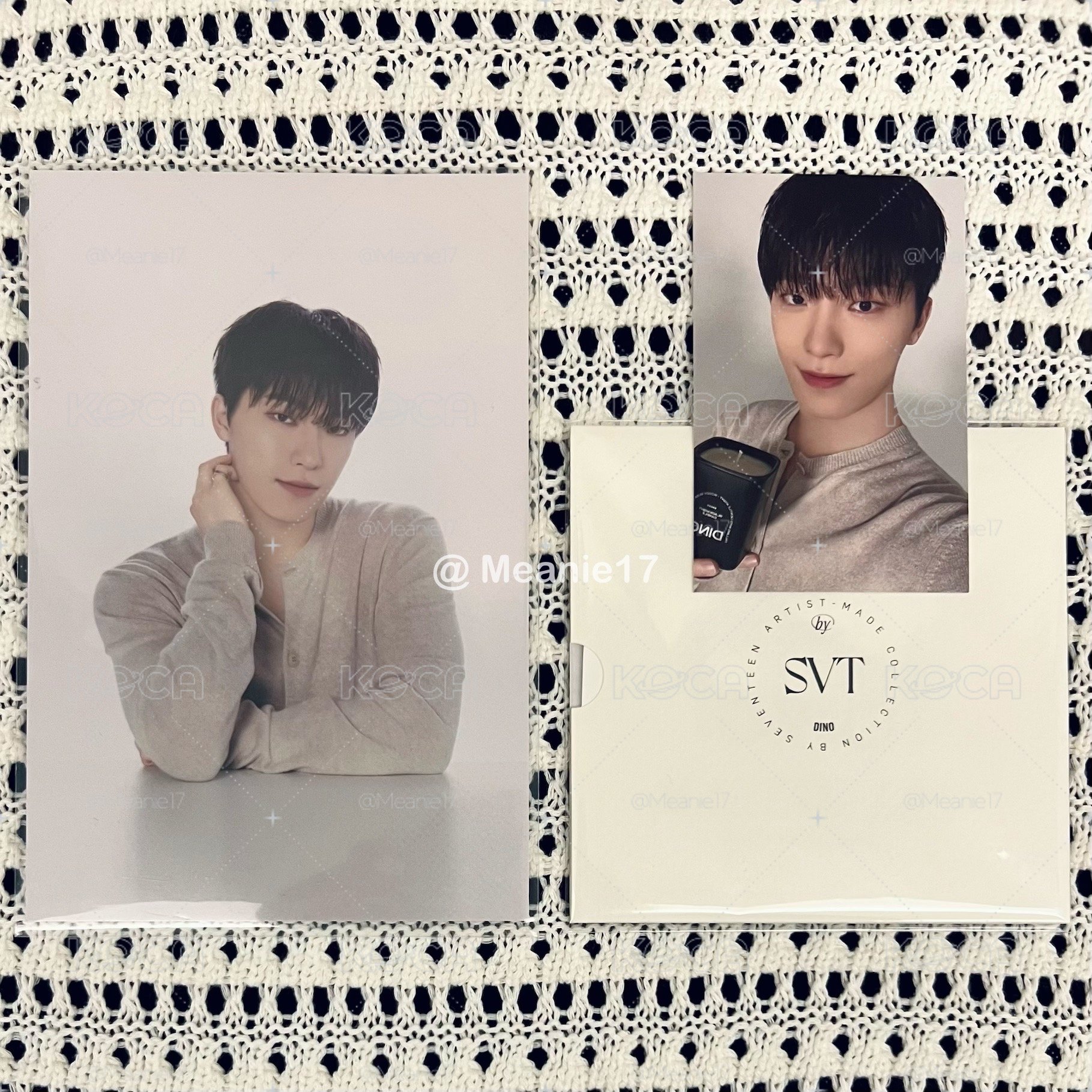 SEVENTEEN｜李燦 Dino 自製周邊｜香氛蠟燭