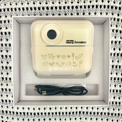 SEVENTEEN｜成員自製周邊｜底片相機