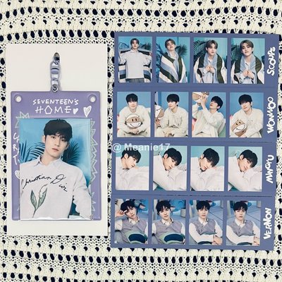 SEVENTEEN｜24 HOME 🇯🇵｜金玟奎卡套｜HIPHOP Team 人生四格卡