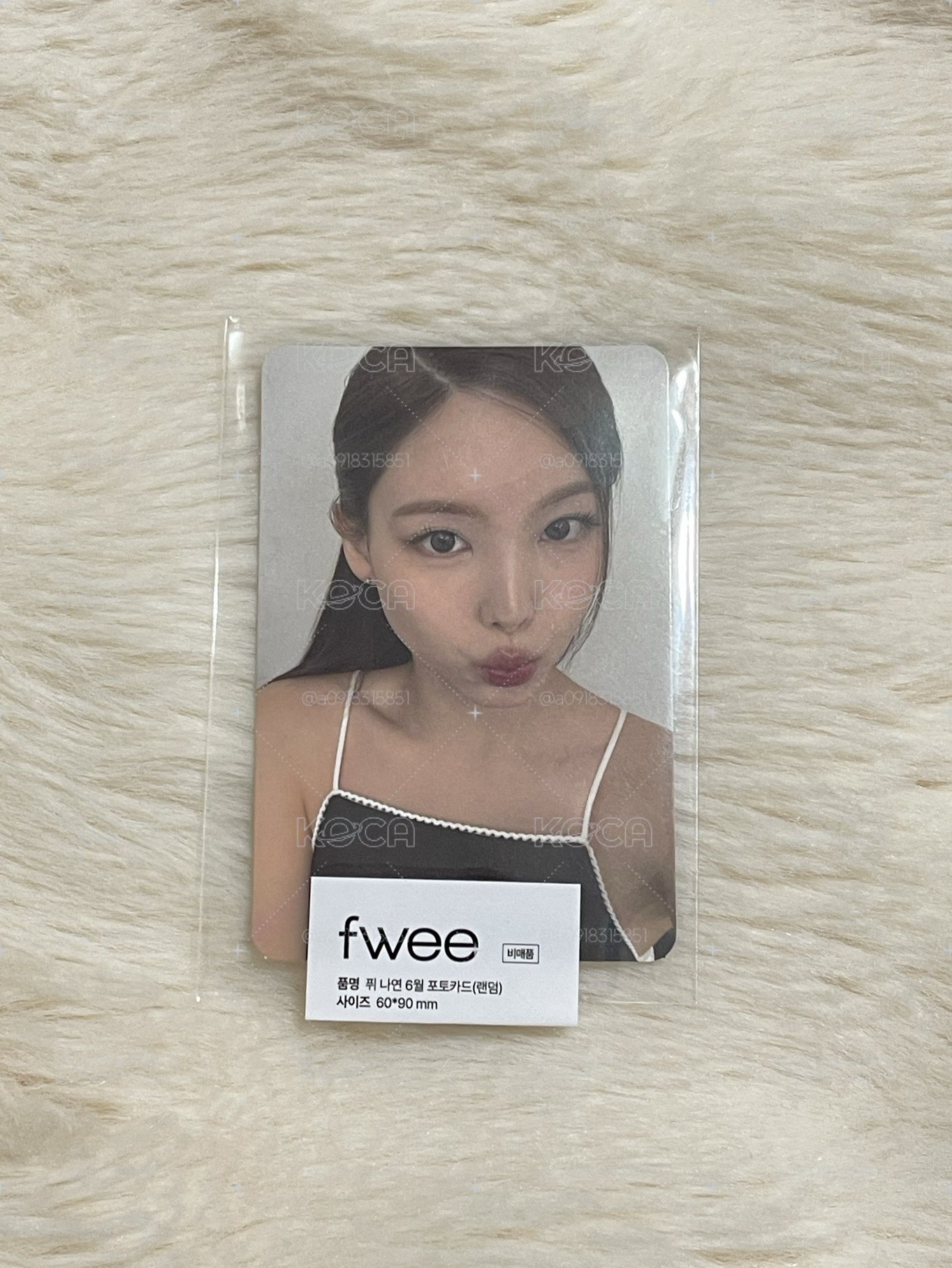 fwee 代言卡