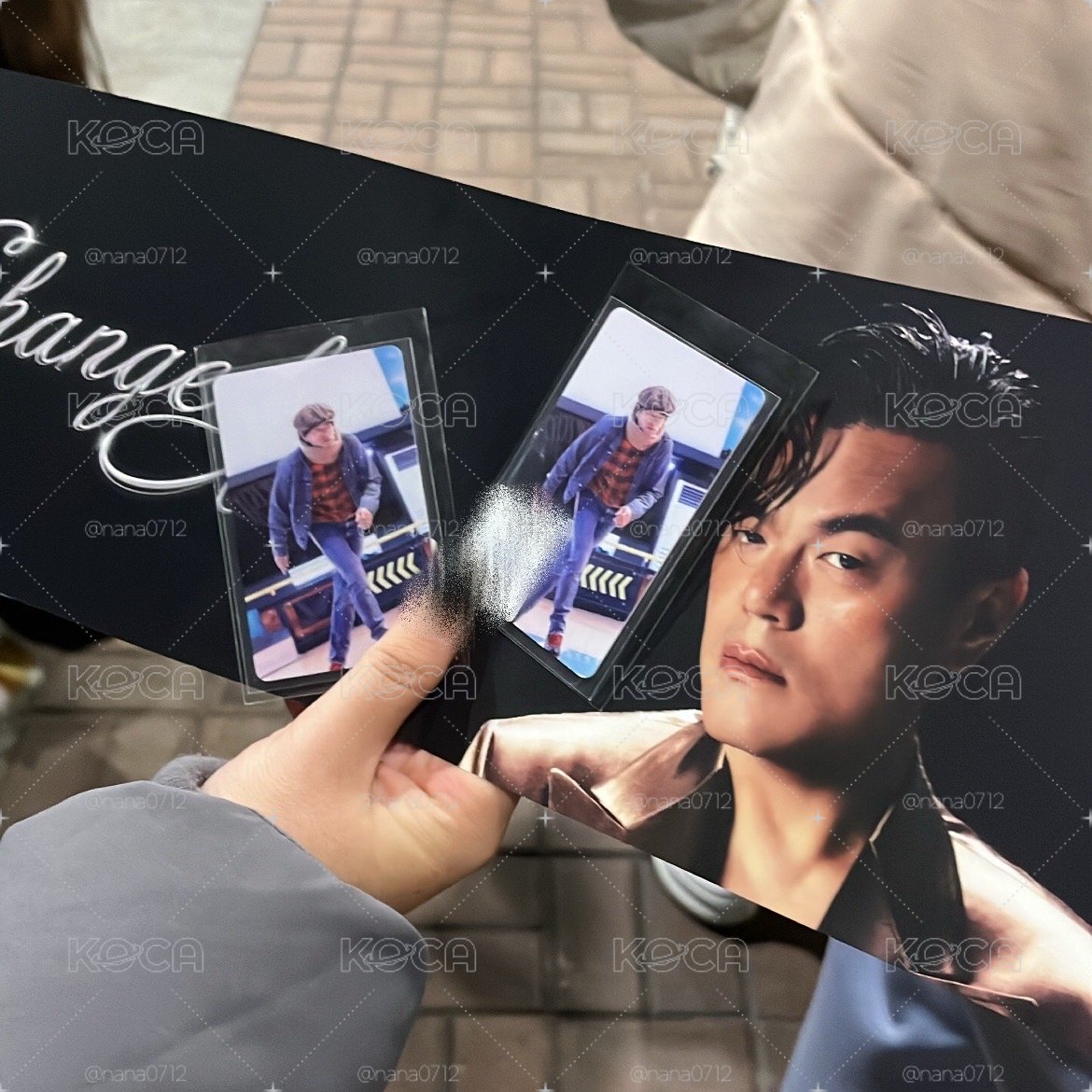 JYP Changed Man 打歌卡 