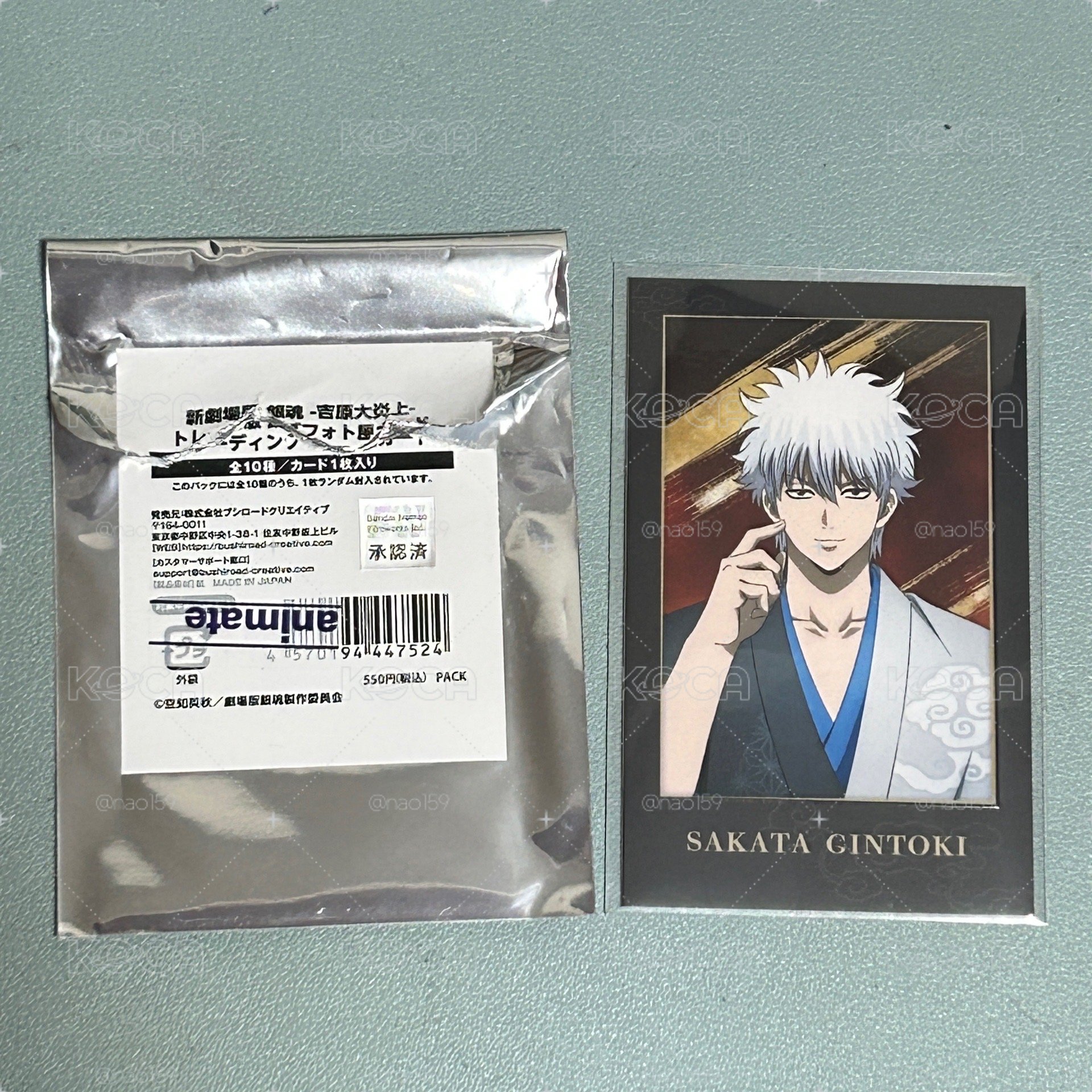 銀魂 Bushiroad 椿花和服 拍立得小卡