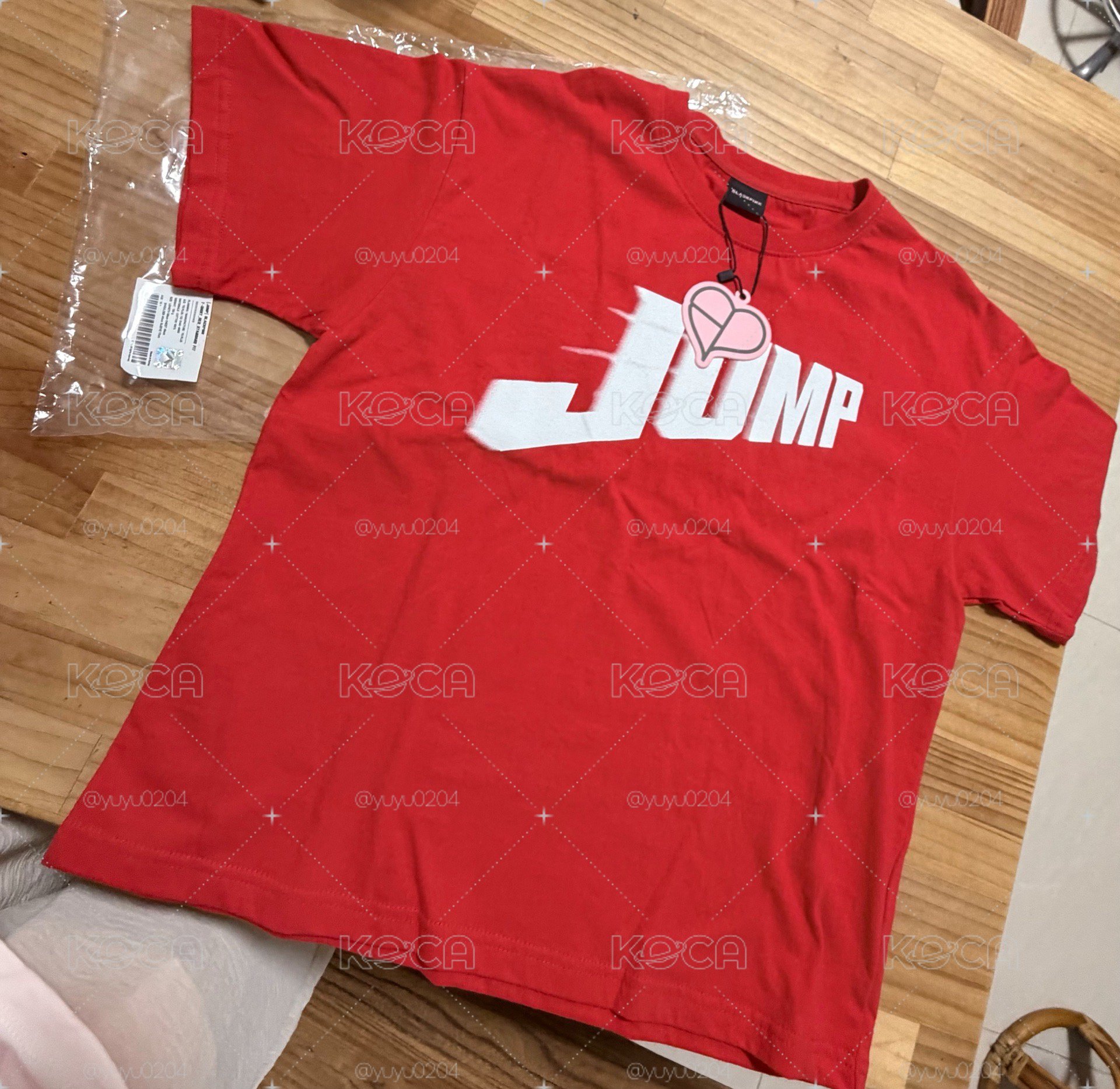 JUMP周邊衣服（Jisoo款