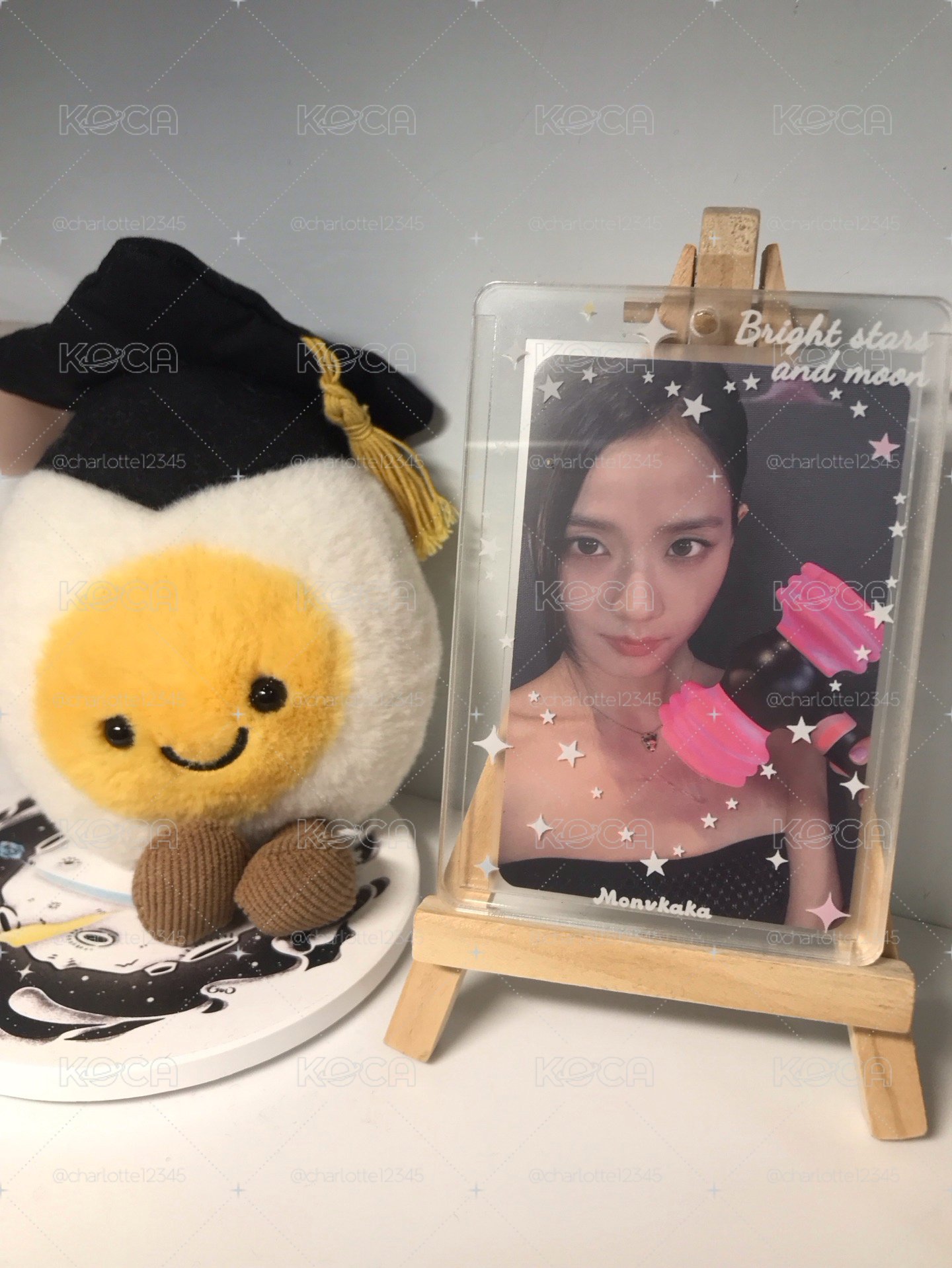 Jisoo 手燈卡