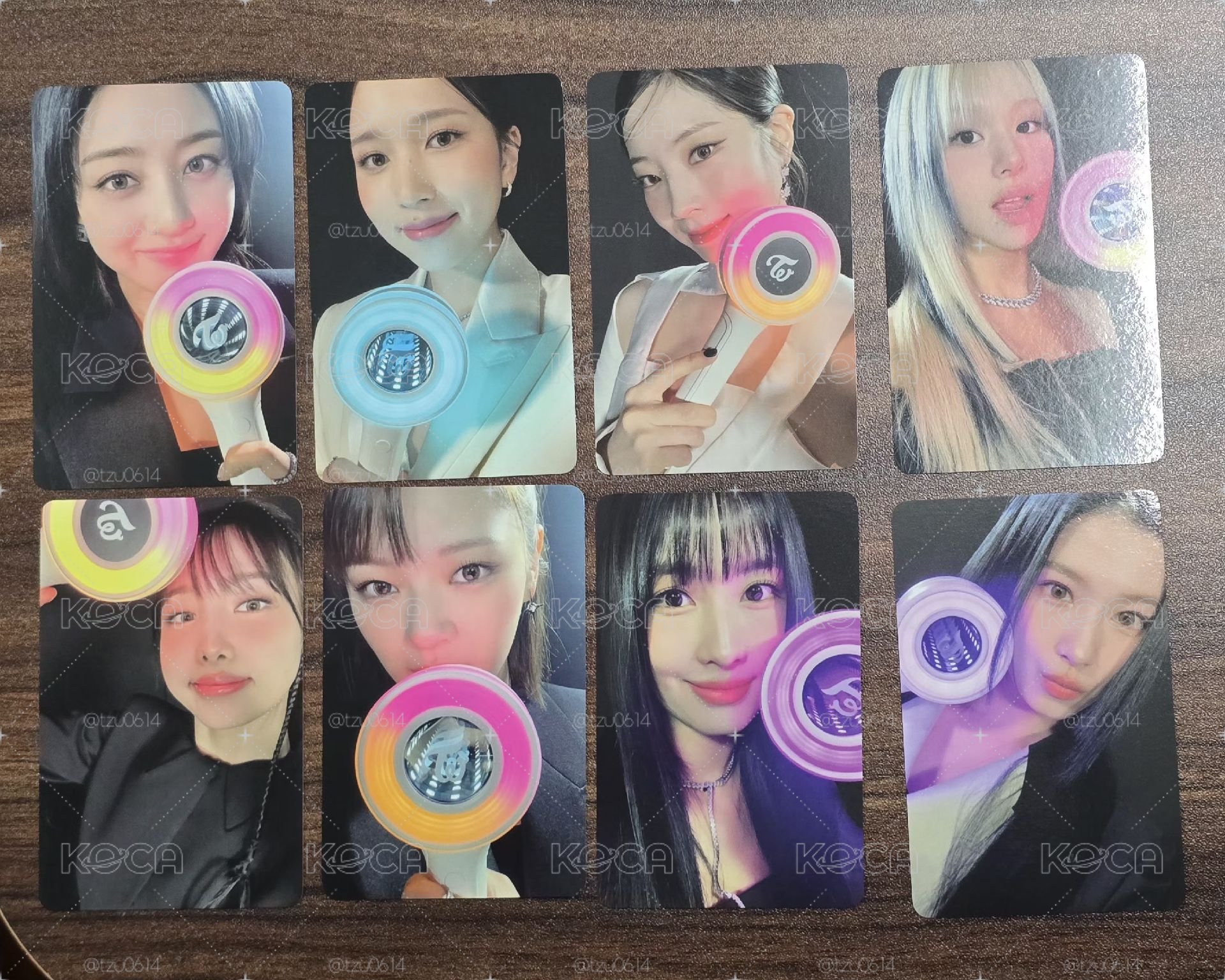 TWICE 三代手燈卡（無子瑜）