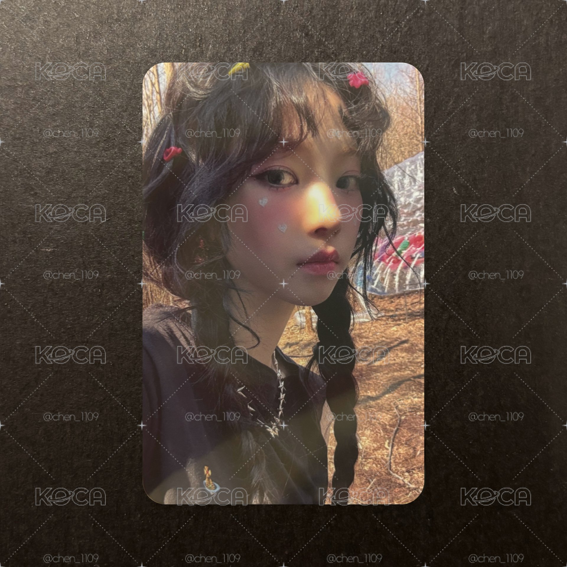 aespa 正規一 SR 特典卡 星河預售a柚 中文卡背