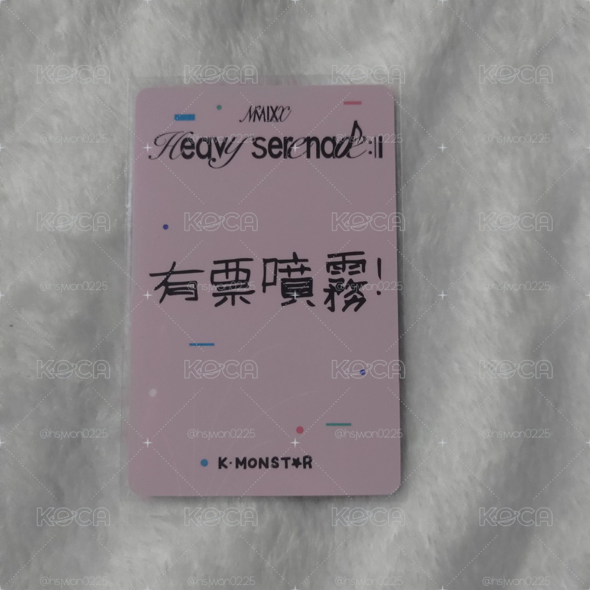 【JIWOO】有票噴霧卡