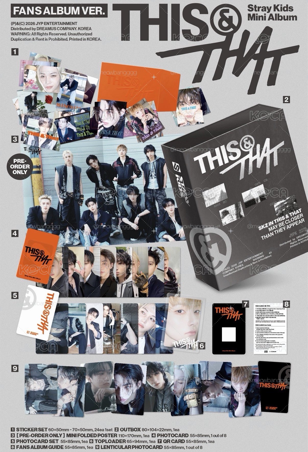 非現貨 SKZ THIS & THAT FANS 電子專 預計9月底到貨
