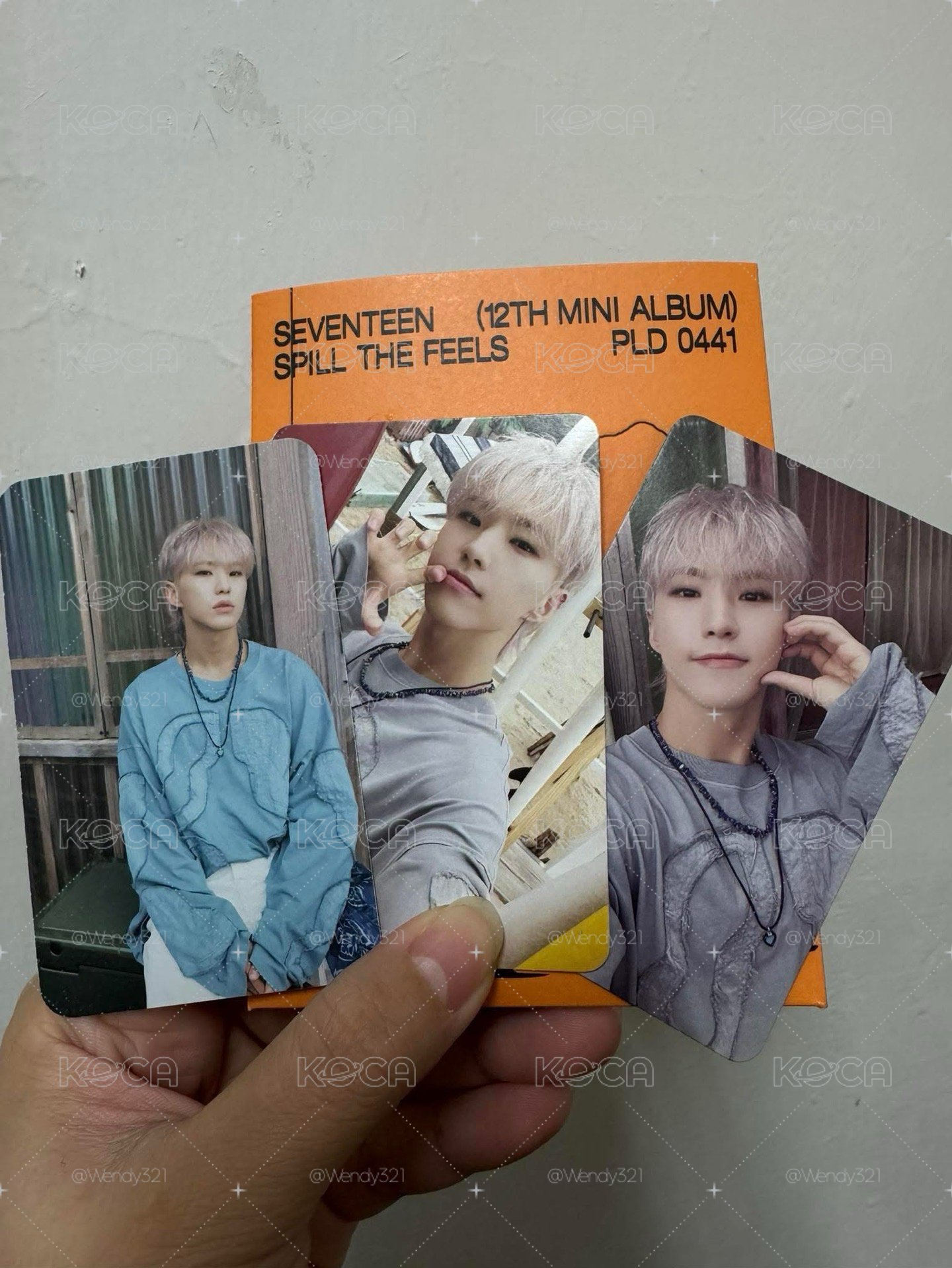SVT《Spill The Feels》WVS電子專 Hoshi ver.(未掃） 
