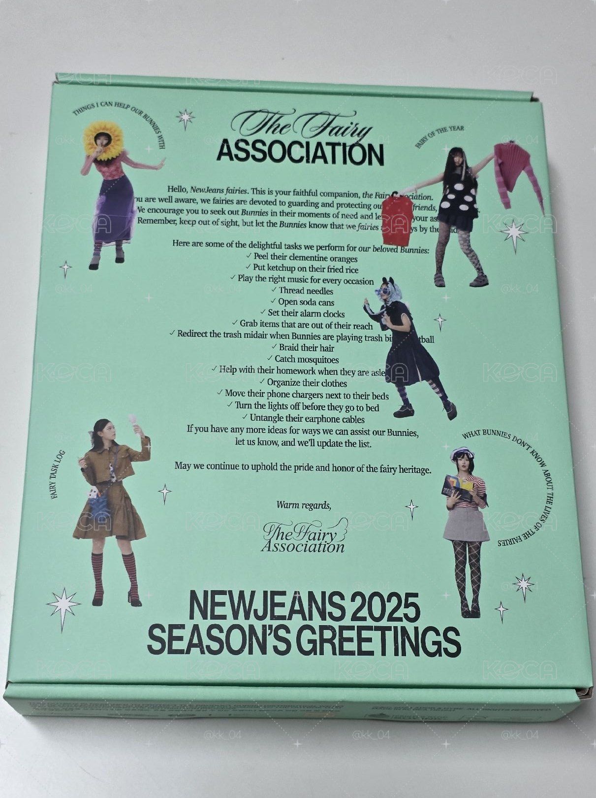 NewJeans 2025已拆年曆