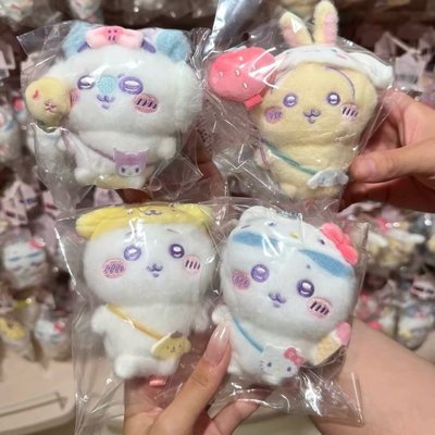 預購.三麗鷗聯名吉伊卡哇 毛絨吊飾
