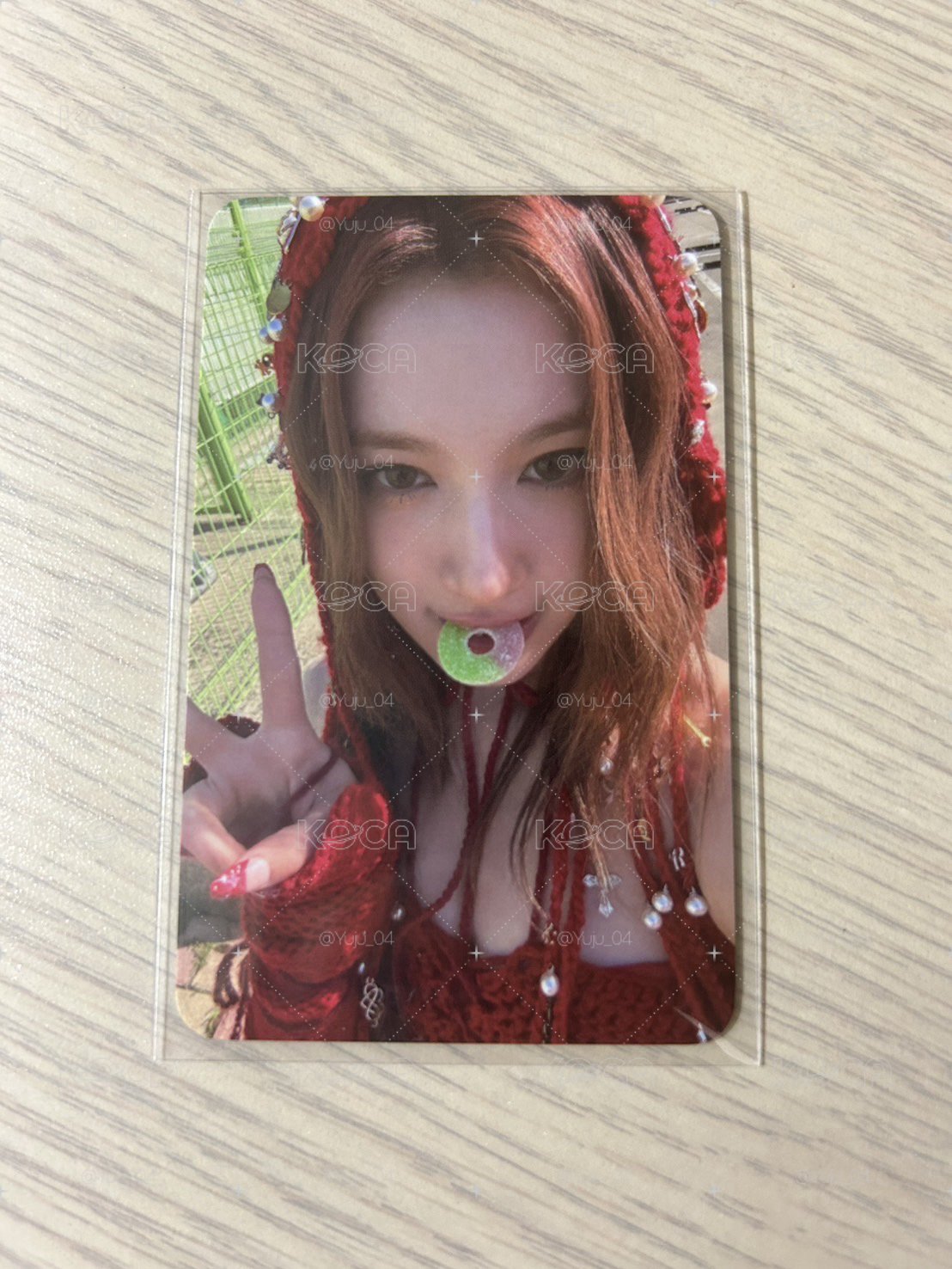 Sana fans 特典卡 ver.團封