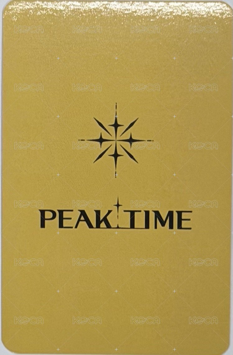 PEAKTIME 隨機卡  背面