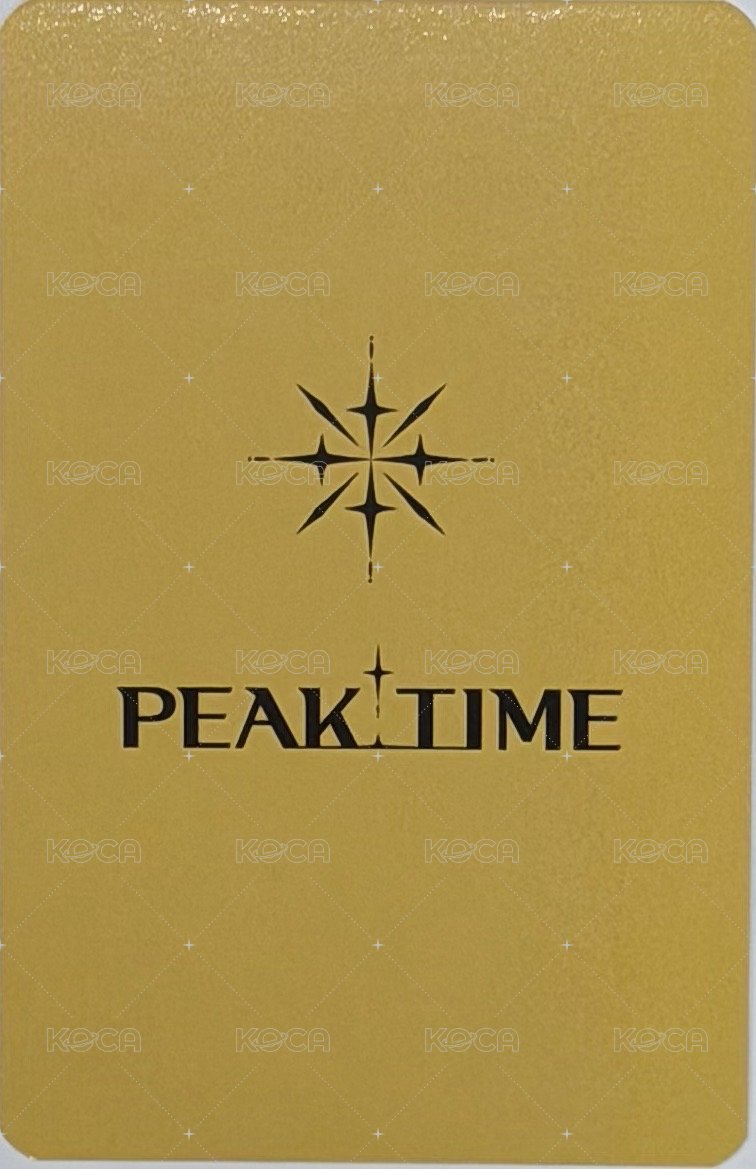 PEAKTIME 隨機卡  背面