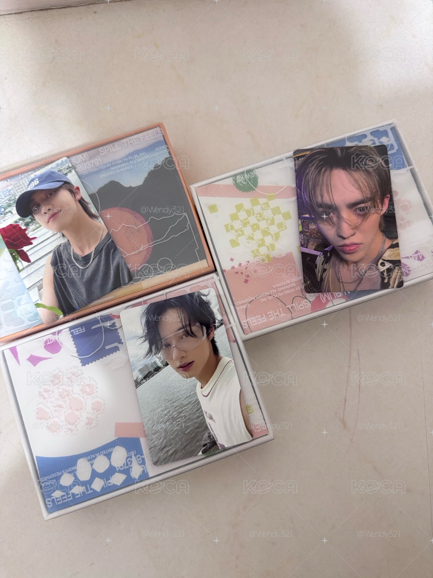 SVT《Spill The Feels》Kit智能專 (喆/俊/八）