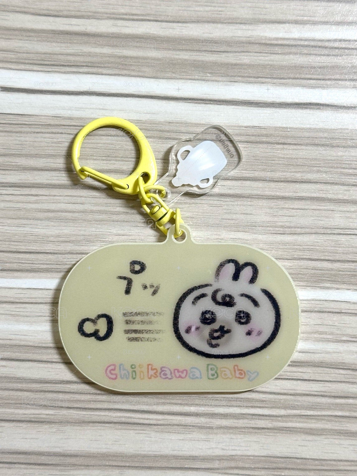 兔兔光柵吊飾（兩種圖案）