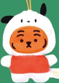 MUZIK TIGERXSANRIO CHARACTERS 娃娃 
