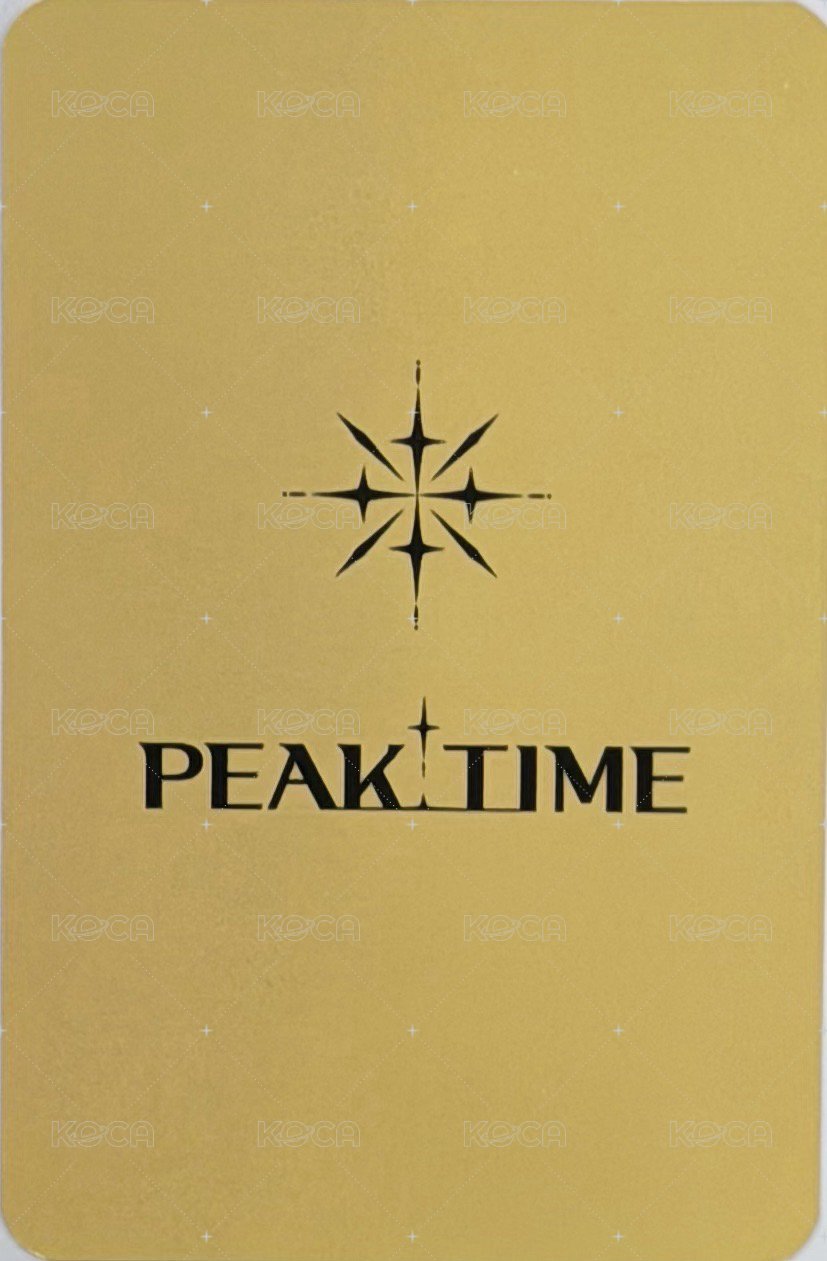 PEAKTIME 隨機卡  背面