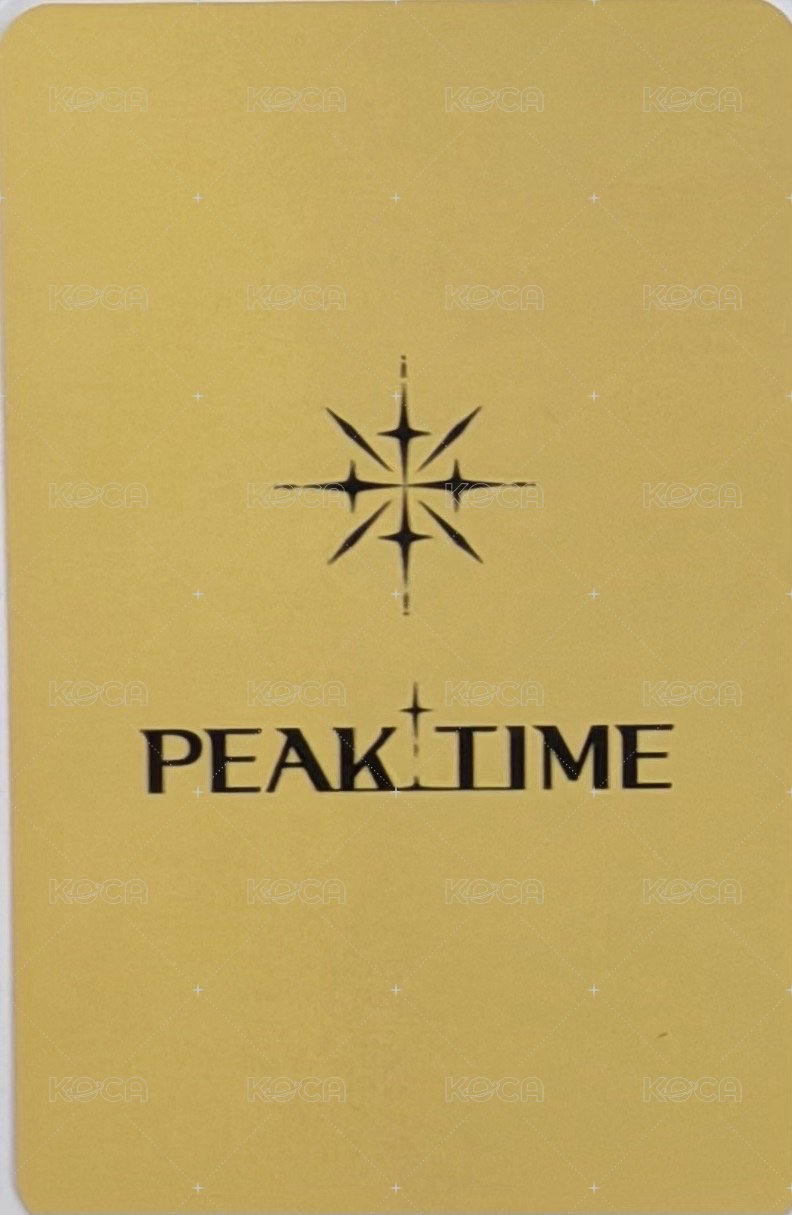 PEAKTIME 隨機卡  背面