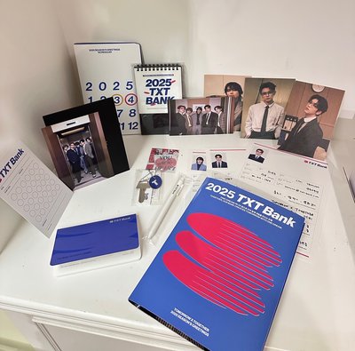 TXT BANK年曆固配+小卡