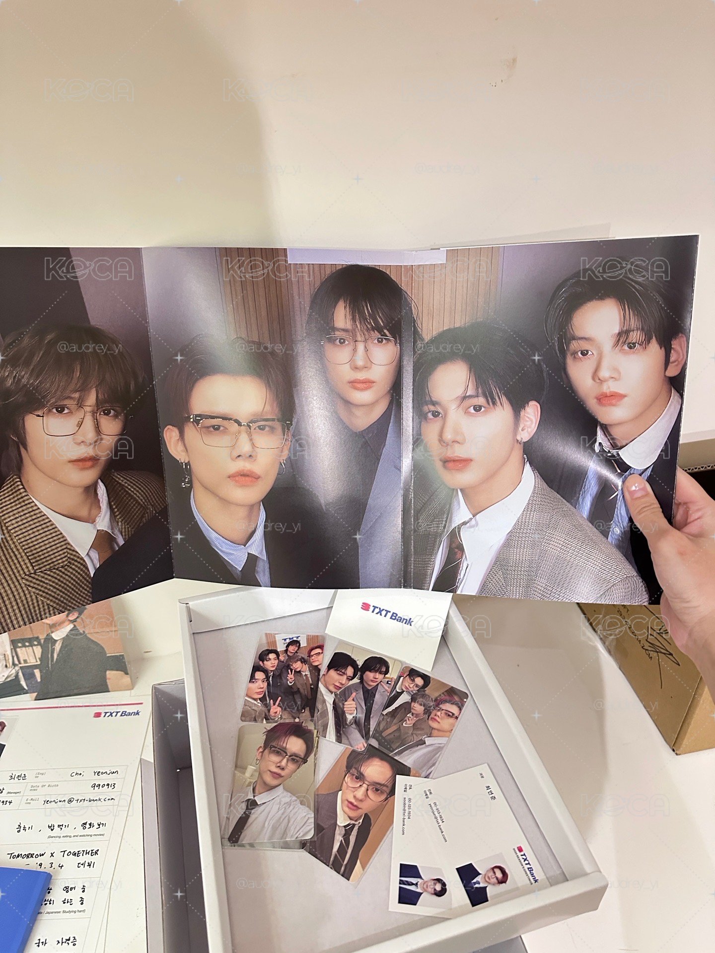 TXT BANK年曆固配+小卡