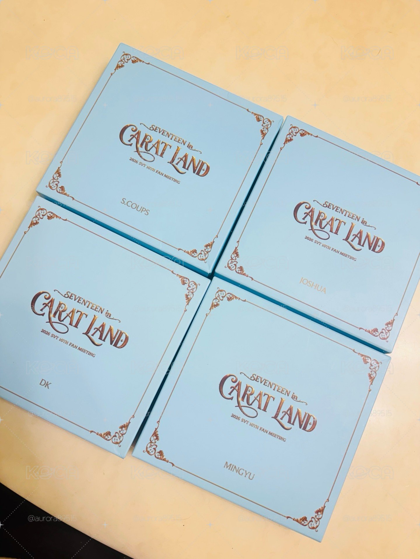 2026 CARATLAND Photo Card Pouch