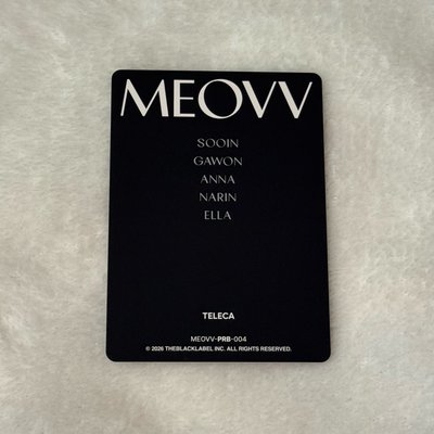 Narin TELECA LA KCON限定任務卡