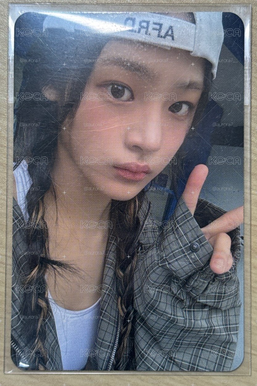 minji how sweet 周邊卡