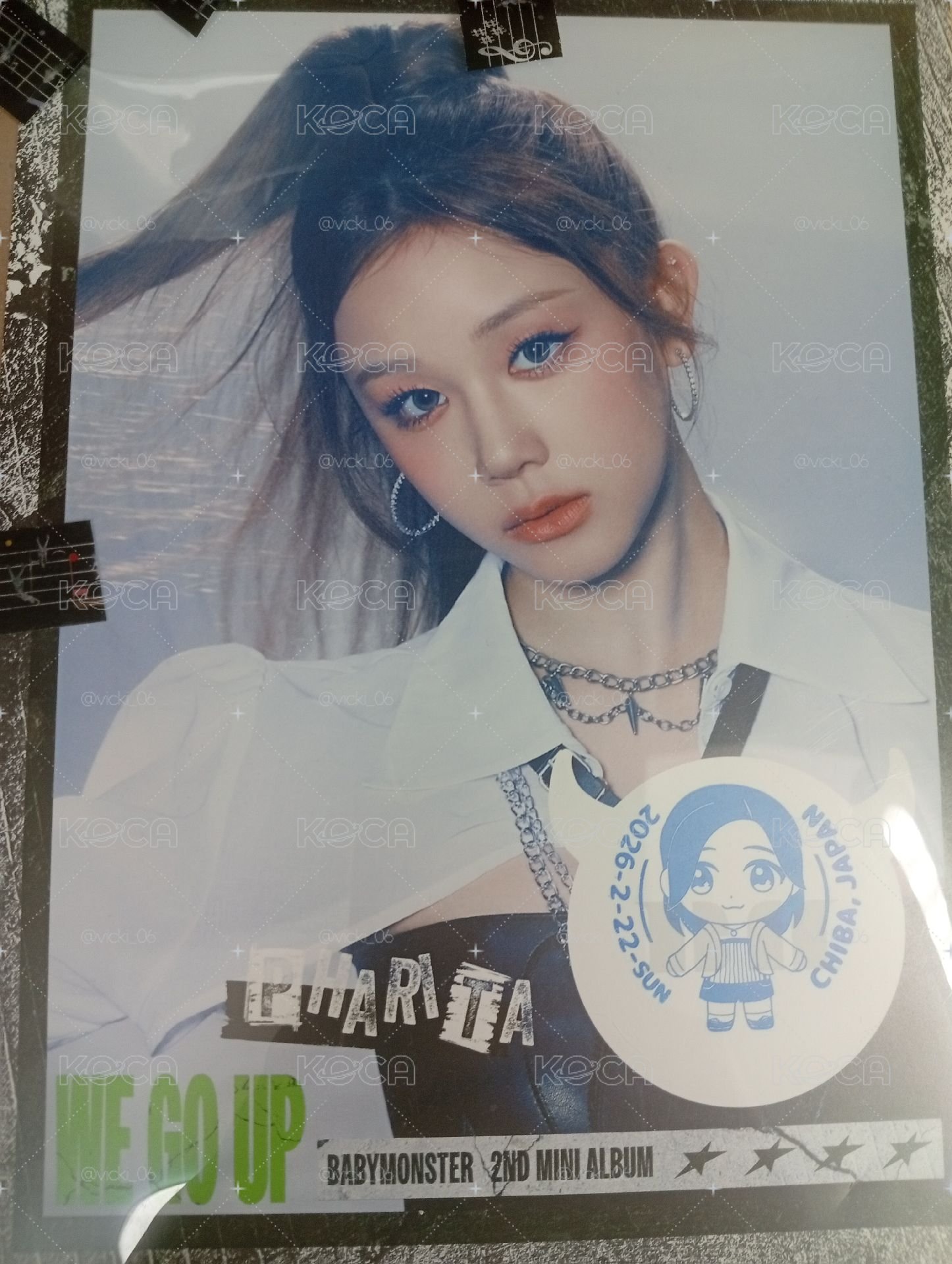 塔親手蓋章的明信片