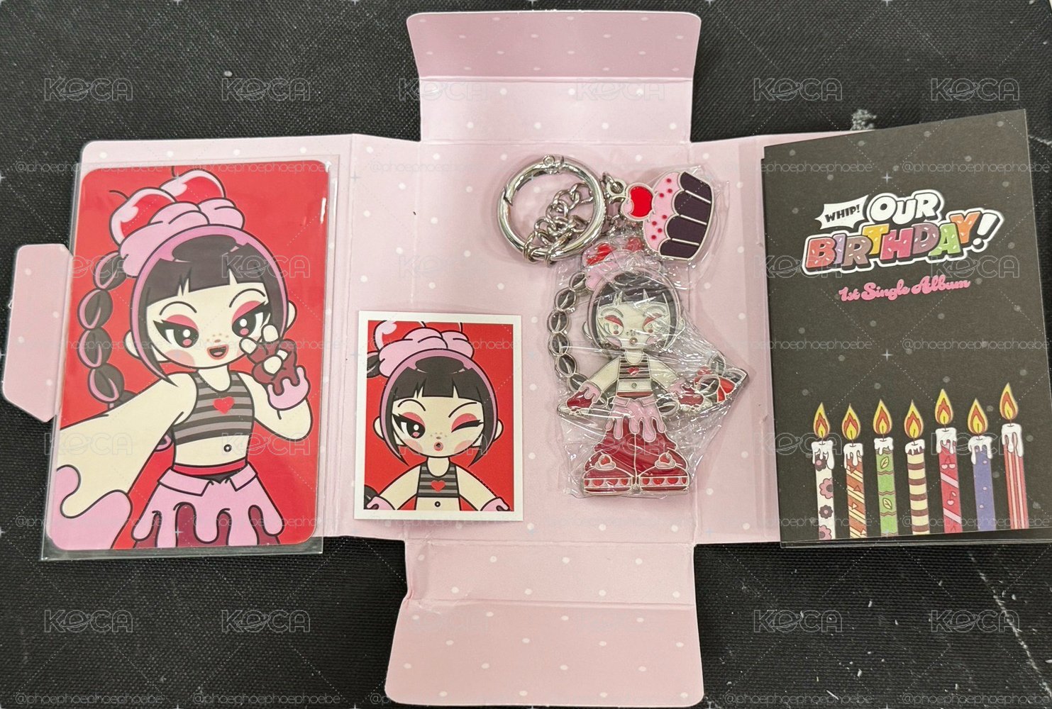 Baby🍒Our Birthday Metal Keyring ver 專輯 