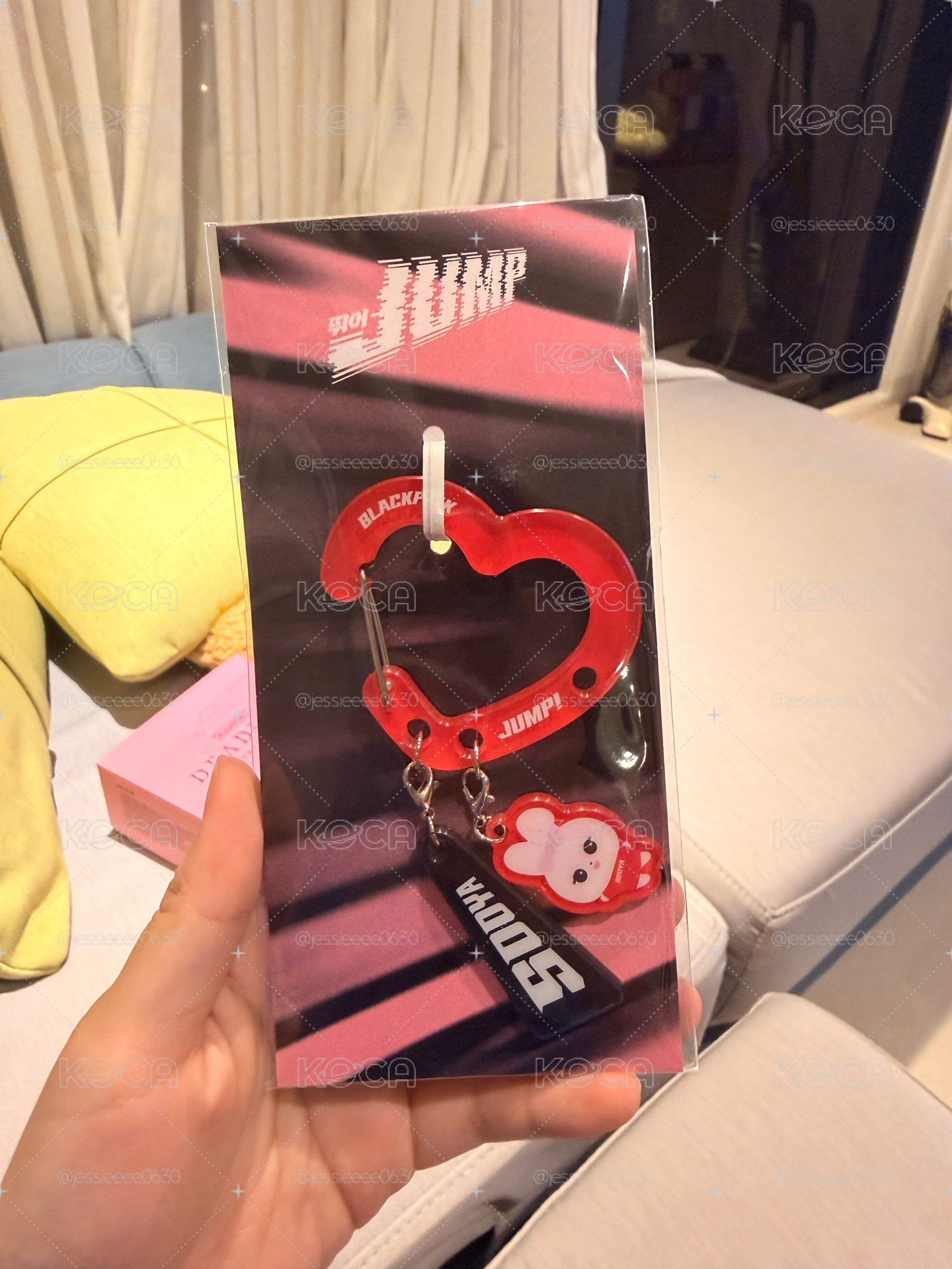 BLACKPINK JISOO登山扣鑰匙圈