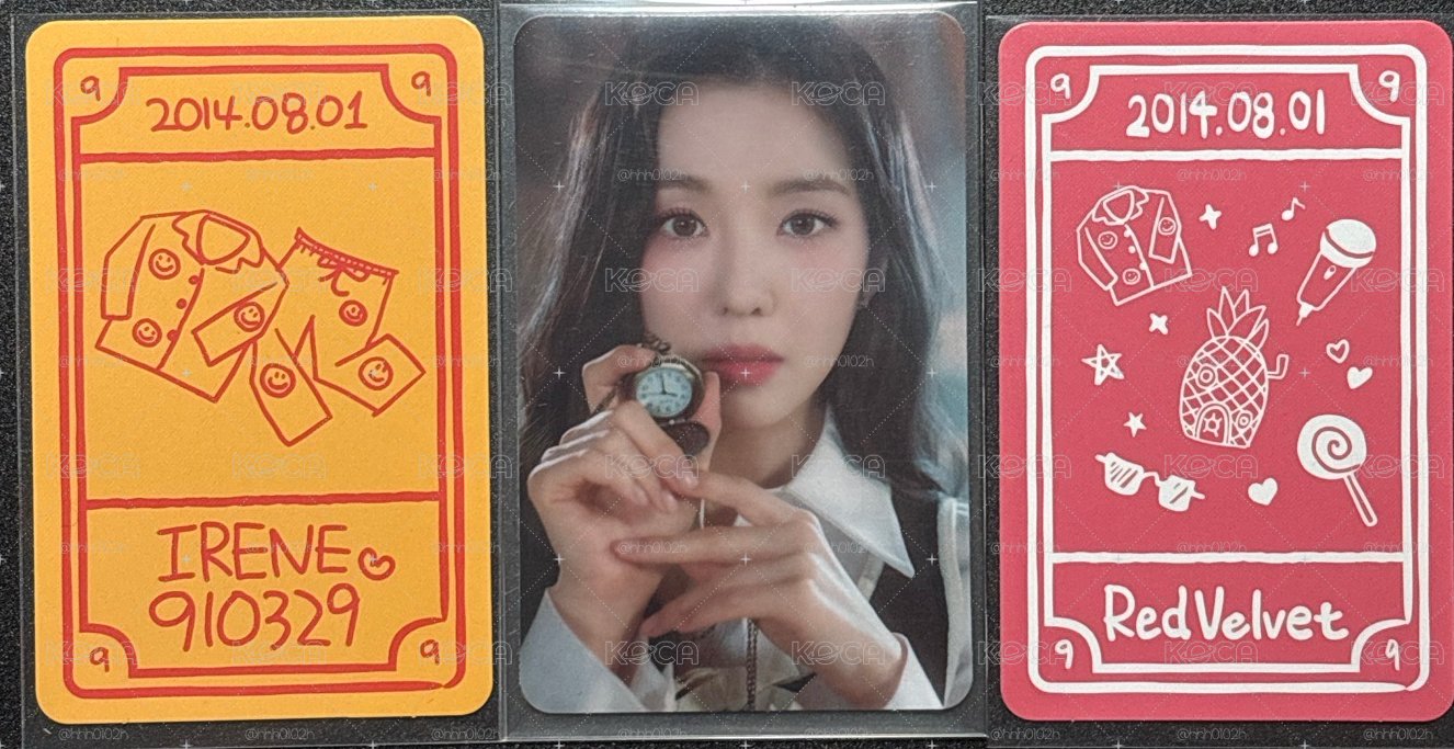 Red Velvet姐8週年&9週年週邊（已保留）