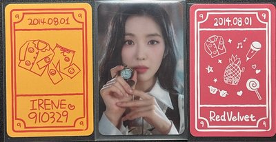 Red Velvet姐8週年&9週年週邊（已保留）