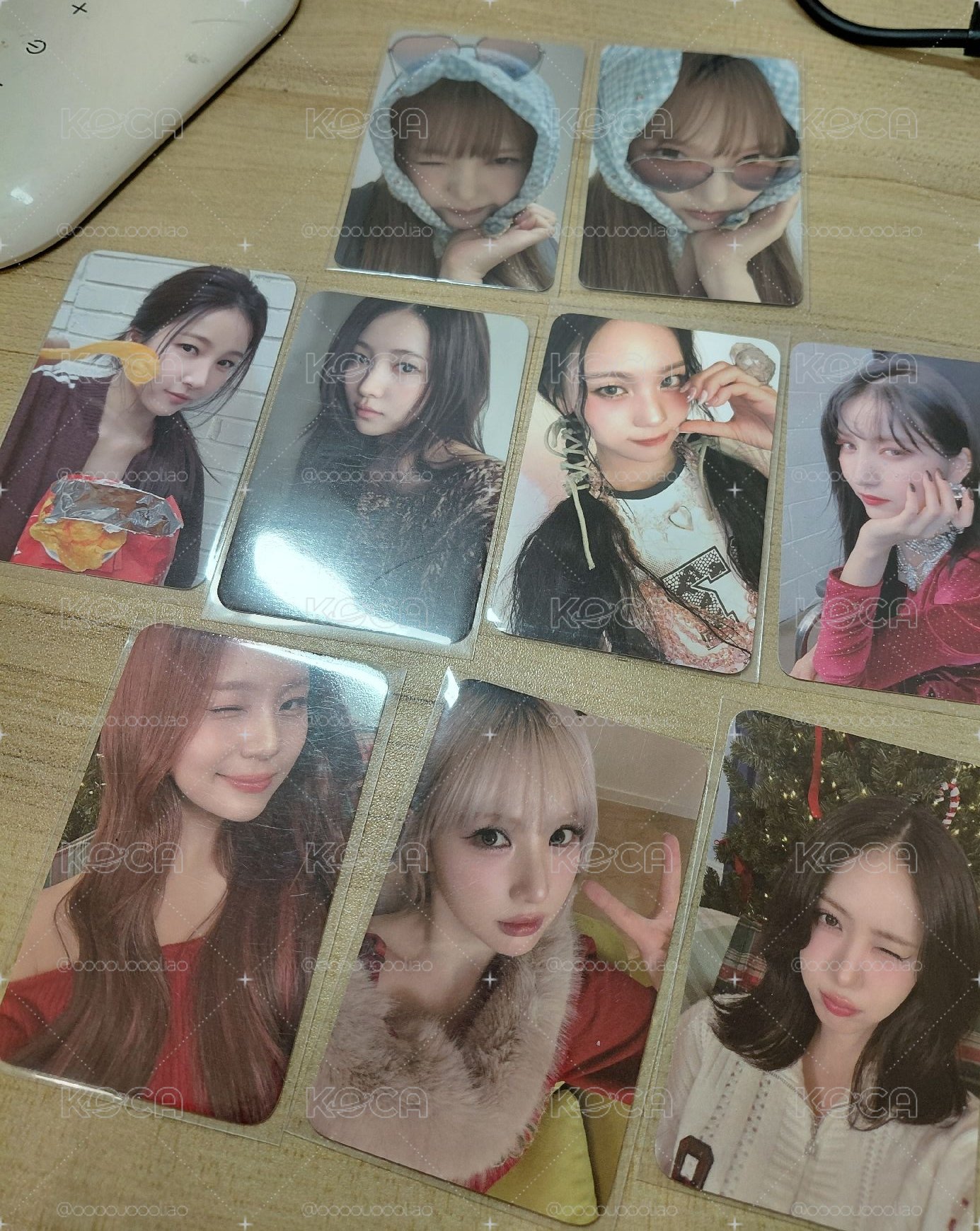 Yerin, Sowon, Viviz 特典們