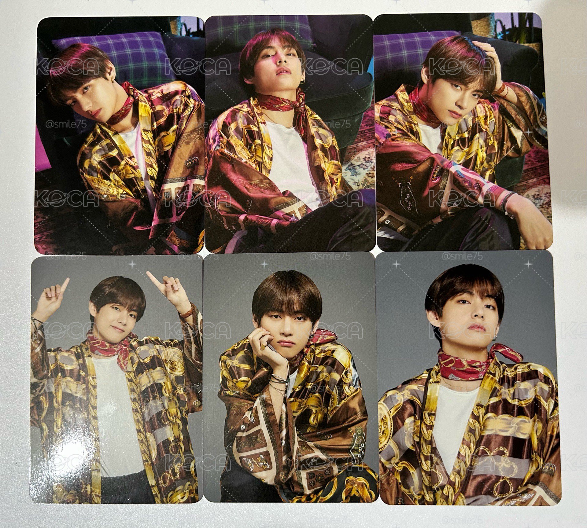 BTS 防彈少年團 金泰亨 V magic shop 日五期 隨機卡 四寸卡