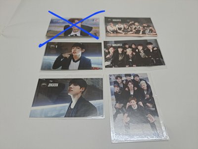 BTS 防彈少年團 DARK & WILD 小卡 V Jung Kook