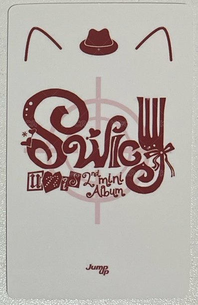 SWICY ju 特典卡  背面
